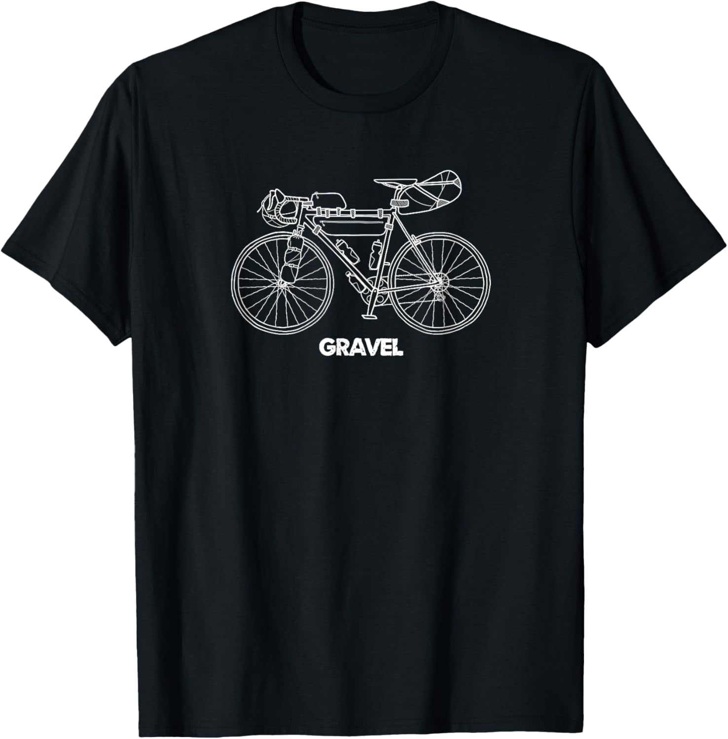 Vélo de gravier de vélo T-Shirt